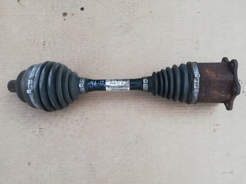 фото №1, Приводной вал правый перед audi a6 c6 4f0407272aa