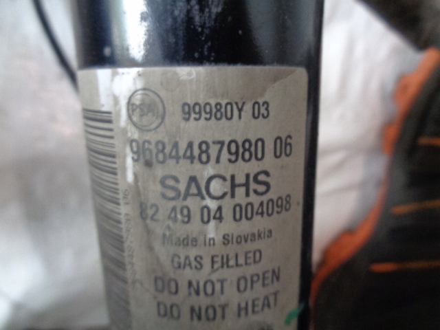 фото №9, Partner 3 амортизаторна стійка поворотний кулак амортизатор правий