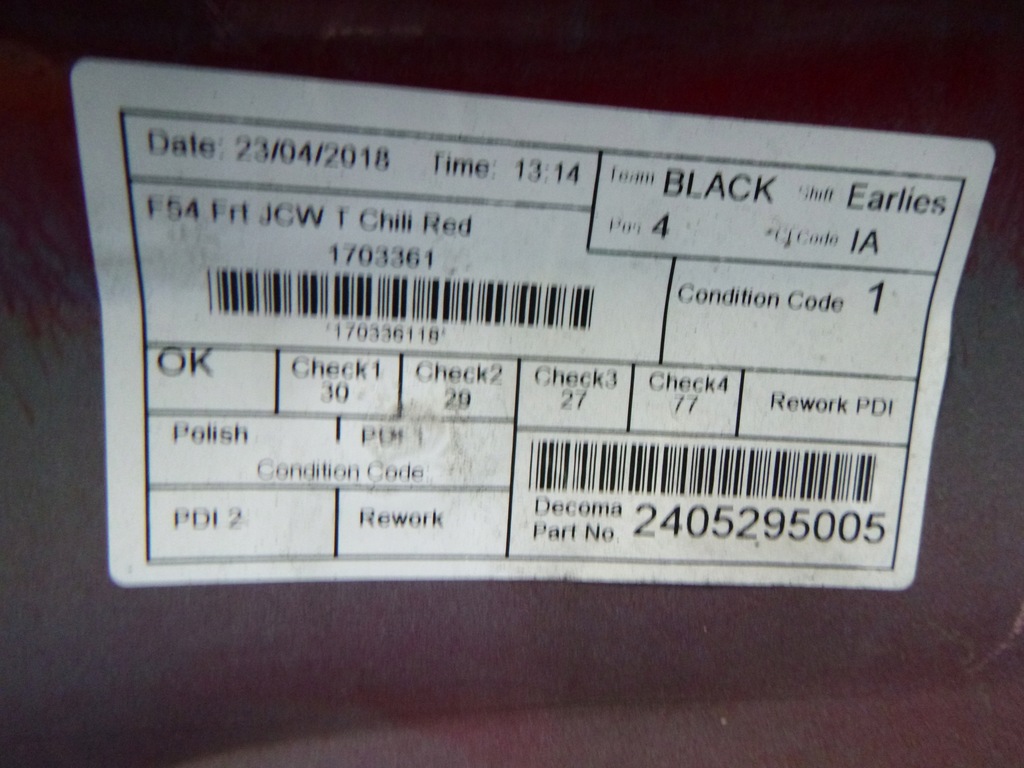 фото №5, Mini clubman f54 works бампер передний