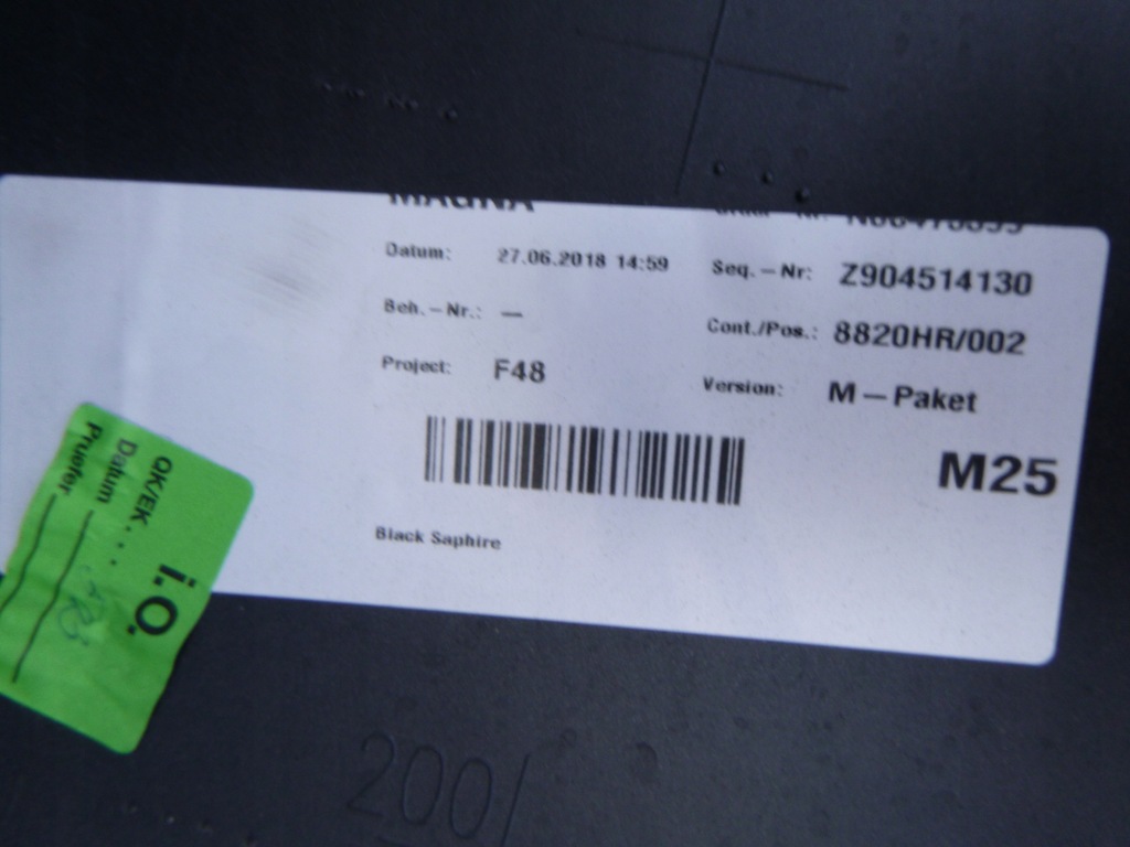 фото №7, Bmw x1 f48 m-pakiet бампер задний