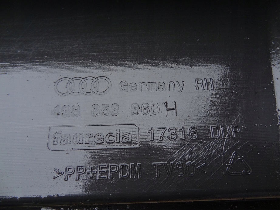 фото №4, Правая молдинг порог порог 4g8853860h audi a7