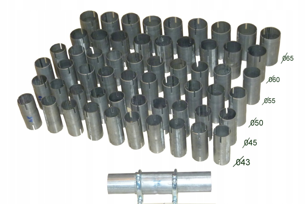 Купить Соединитель трубы глушителя хомут mufa 45/120 łączy dwie трубы 1szt