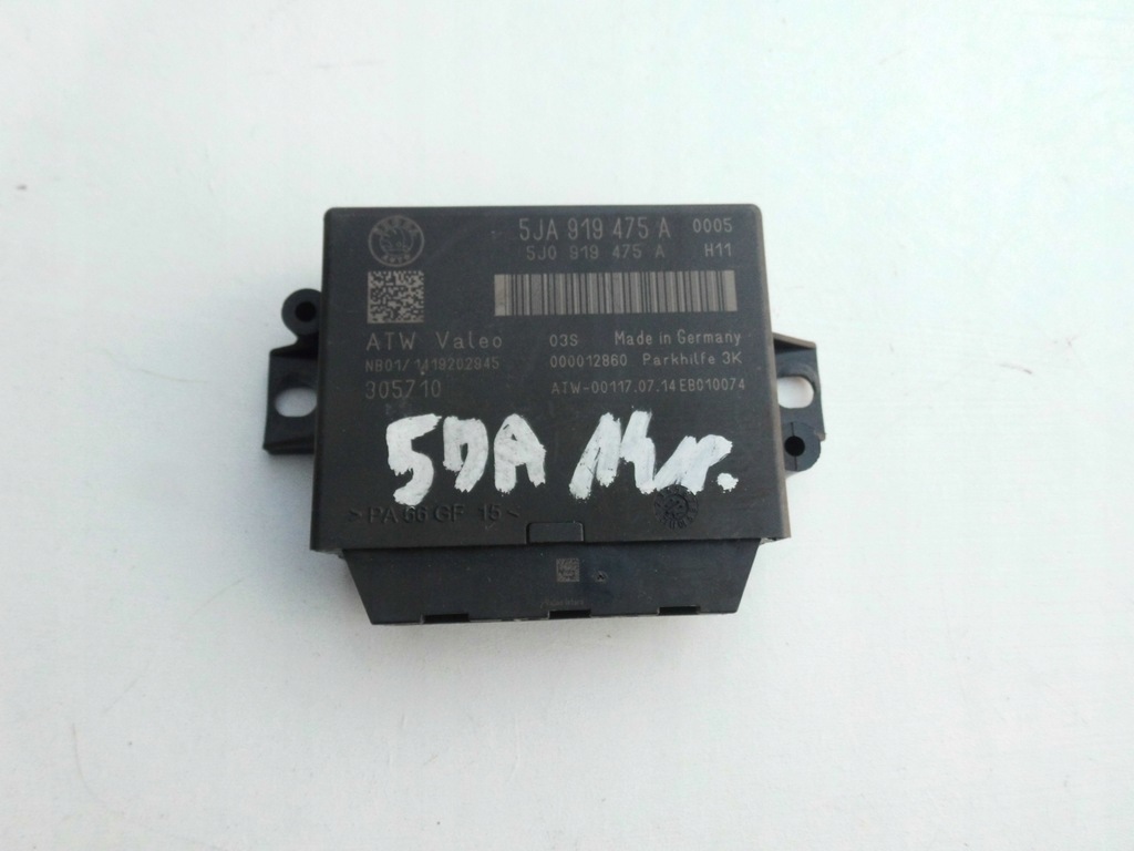 фото №1, Модуль парктронік pdc 5ja919475a skoda rapid 5ja