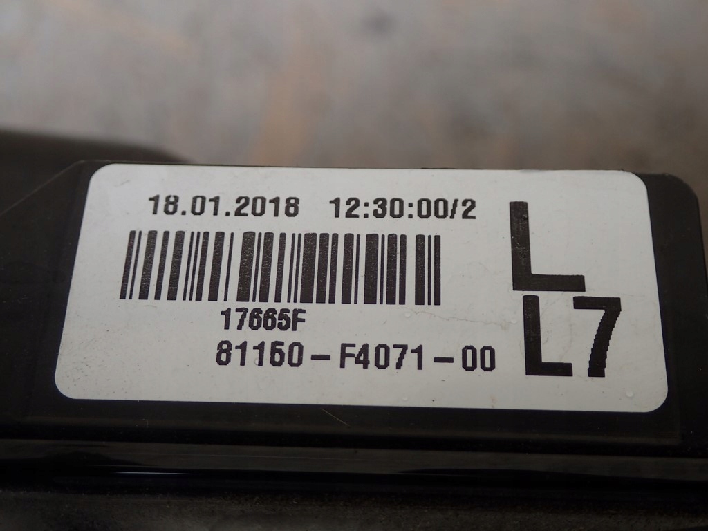 фото №4, Лампа ліва фара лівий full led toyota chr ch r