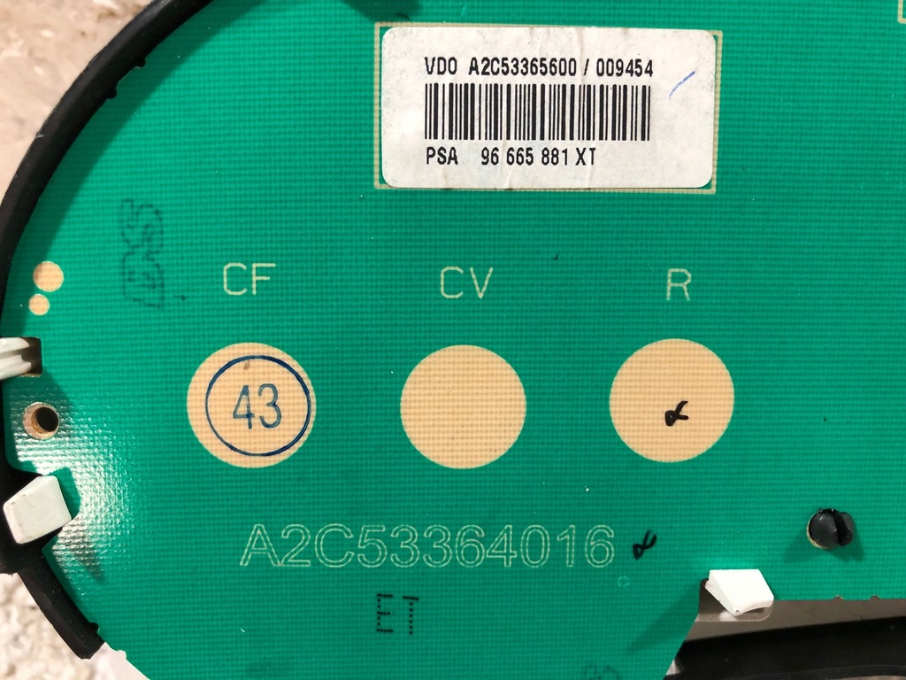 фото №10, Citroen c3 ii счетчик приборная панель obrotomierz europa