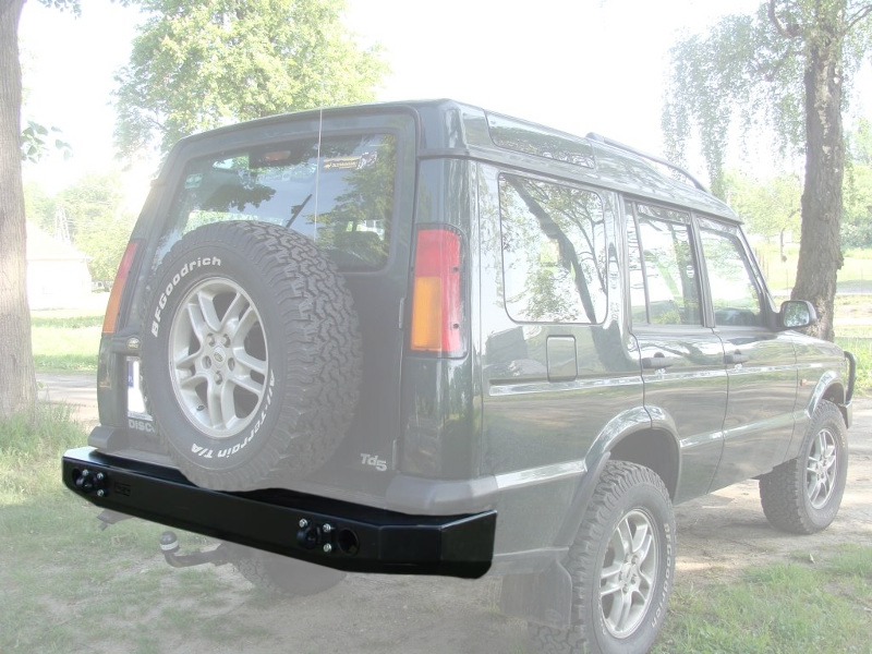 фото №4, Бампер задний задняя land rover discovery ii стальной