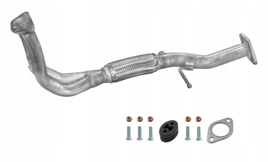 фото №1, Fiat siena 1.2 8v 55kw 1997-2002 труба коллекторная оригинальный номер 46558213