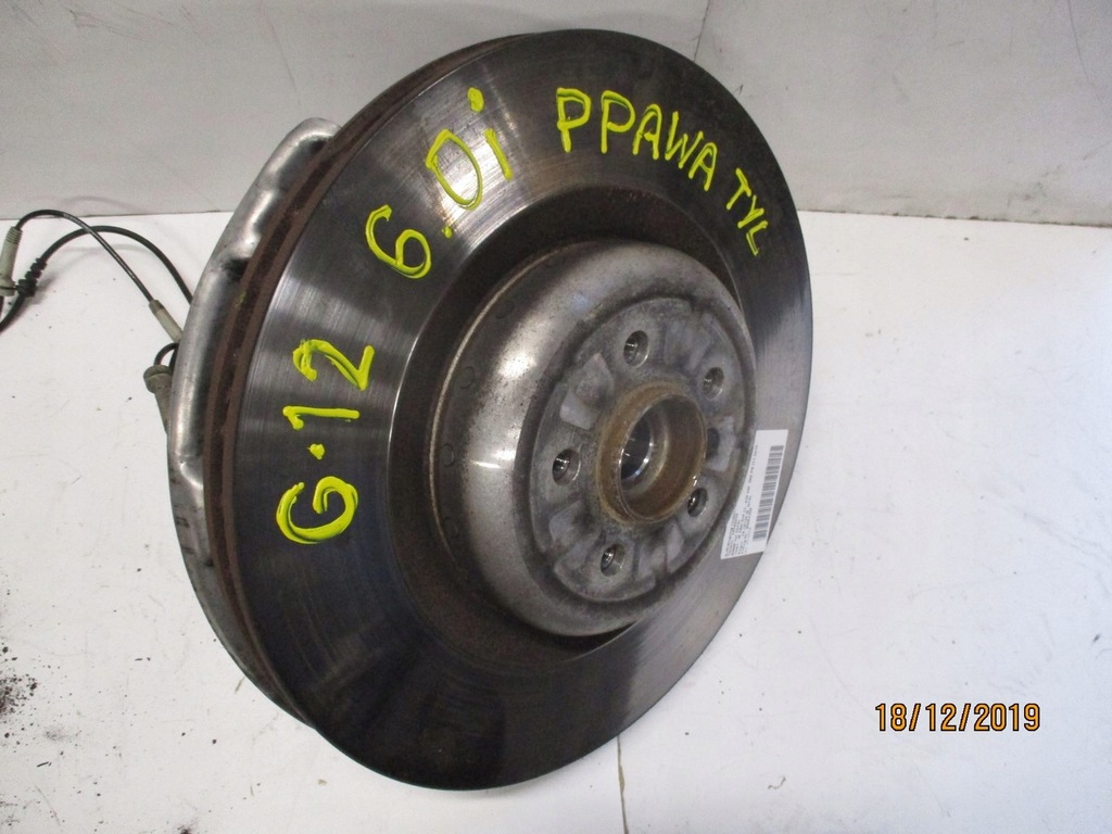 фото №5, Поворотный кулак bmw 7 g12 6,0i задняя задняя левая