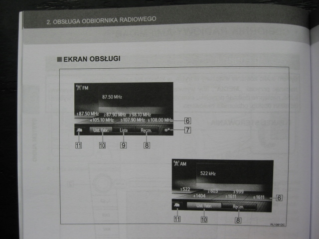 фото №7, Toyota rav4 iv 2013- навігація polska інструкція експлуатації navi toyota rav4