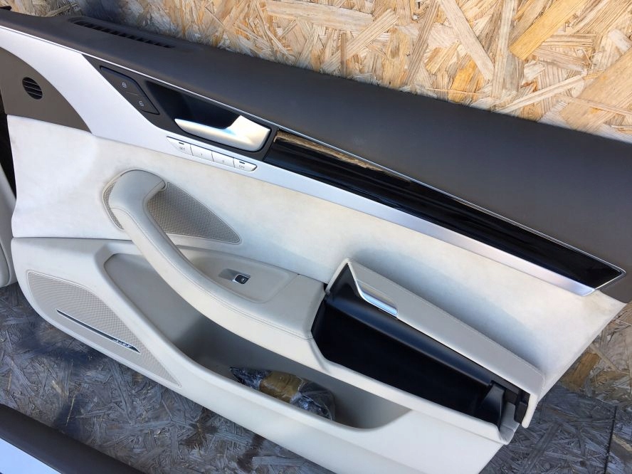 фото №6, Audi a8l d4 long 13- комплект обшивка обшивки двері