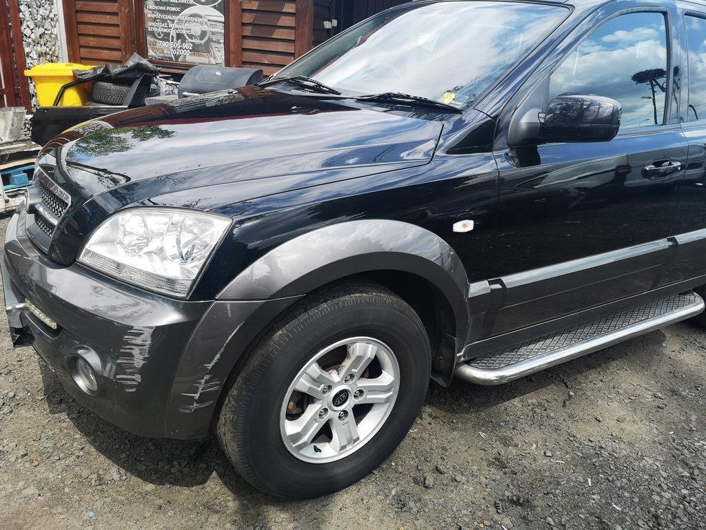 фото №6, Sorento i 03-09 перед kpl капот бампер лампы yc