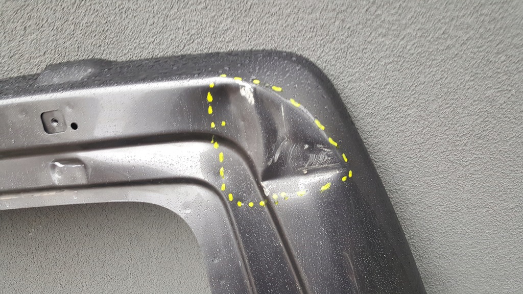 фото №3, Крышка багажника багажника задняя задняя toyota proace pro ace