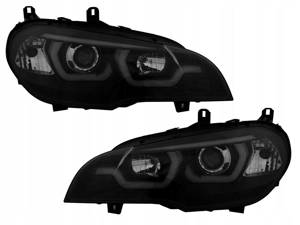 фото №1, Фара лампа кільце u 3d led angel bmw x5 e70 06-