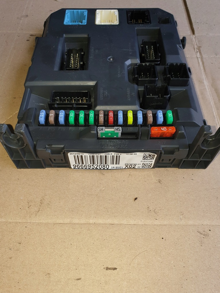 фото №1, Citroen c3 ii модуль bsi 9666952080