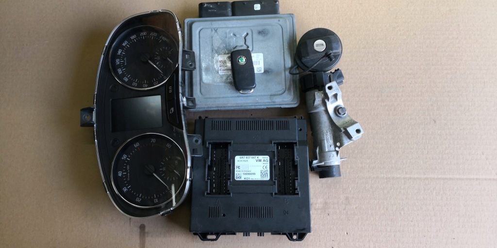 фото №1, Набор стартовый skoda fabia ii 1.2tsi 5j0920841e