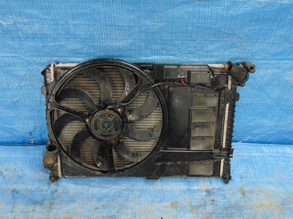 фото №1, Mini r50 r52 r53 1.6b радиатор воды вентилятор