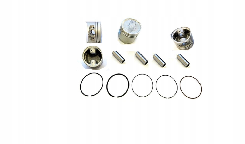 фото №1, Поршні кільця hyundai santa fe sonata 1998- kia sorento 2.4 g4js g4jc