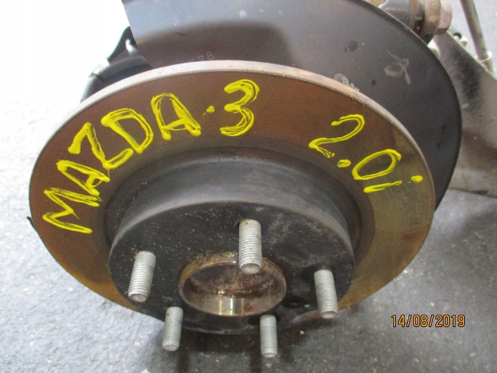 фото №5, Підвіска задні mazda 3 iii 2,0i