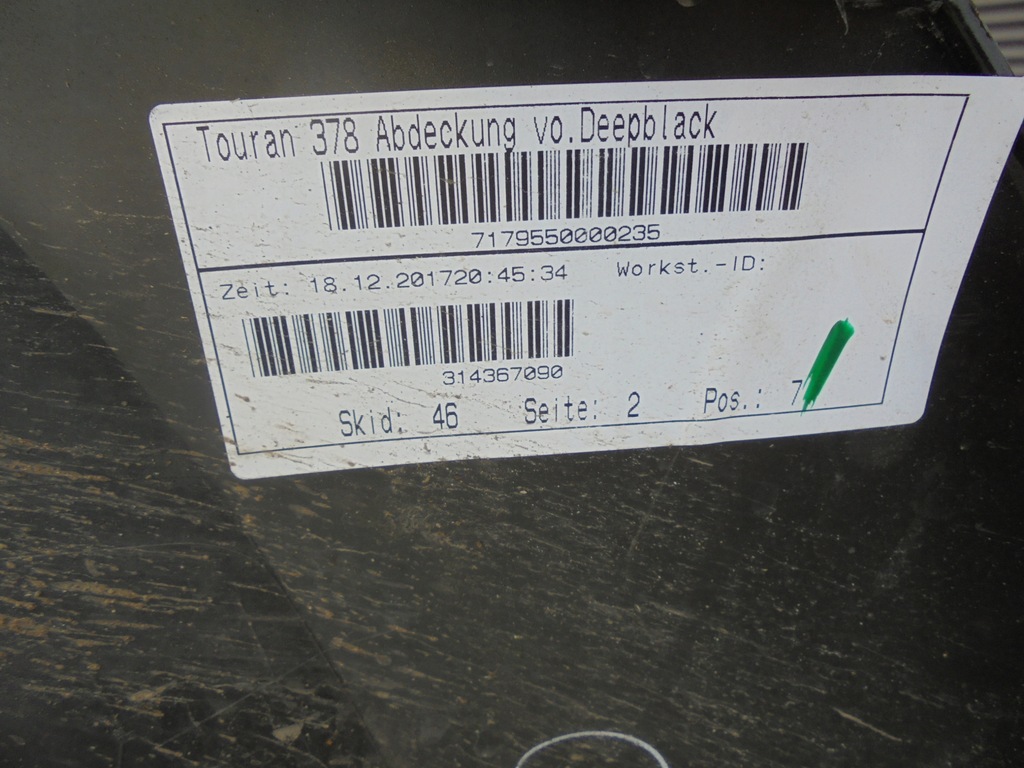 фото №6, Бампер vw touran ii 5ta перед