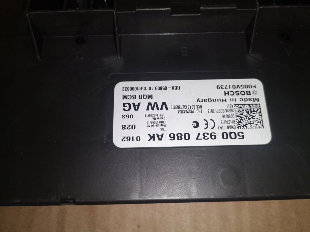 фото №3, Vw passat b8 tdi блок управления блок управления бортовой сетью 5q0937086ak