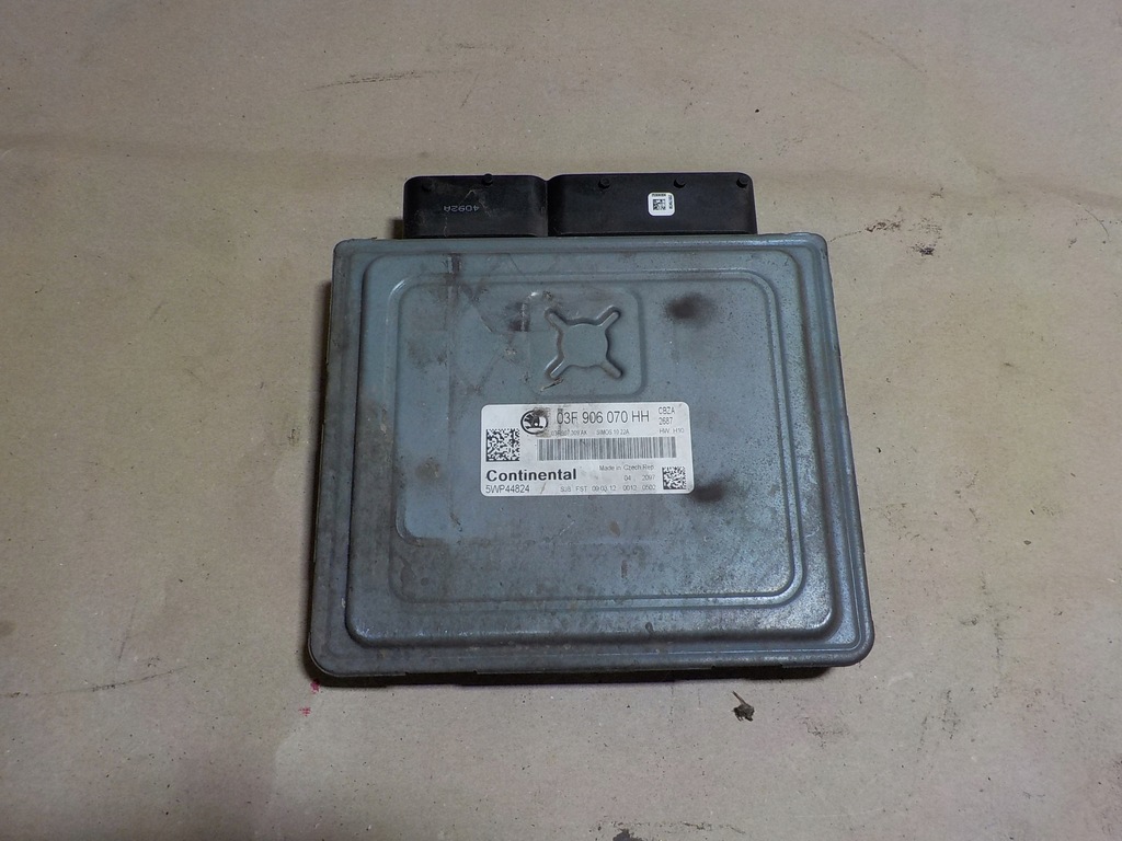 фото №6, Fabia ii блок керування бортовий комп'ютер двигуна 03f906070hh