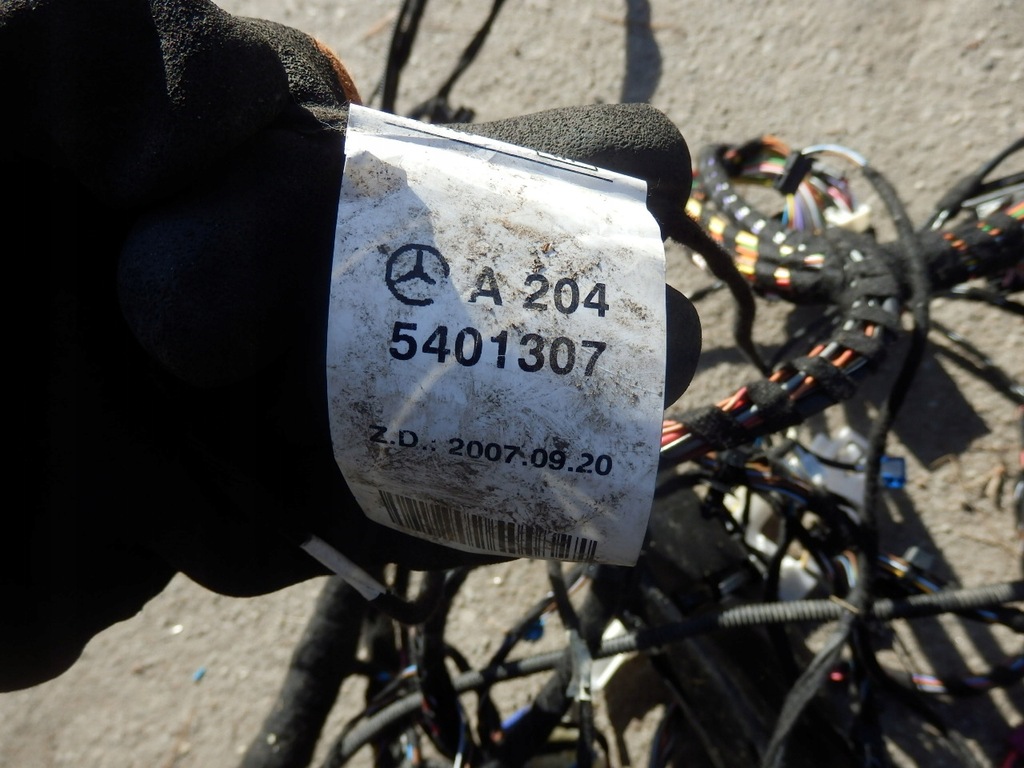 фото №8, Mercedes glk 320 3,0 v6 жгут салона кабины