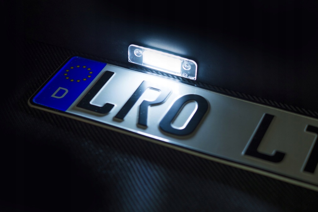 фото №5, Подсветка номерного знака фонари led bmw 5 оригинальный номер style