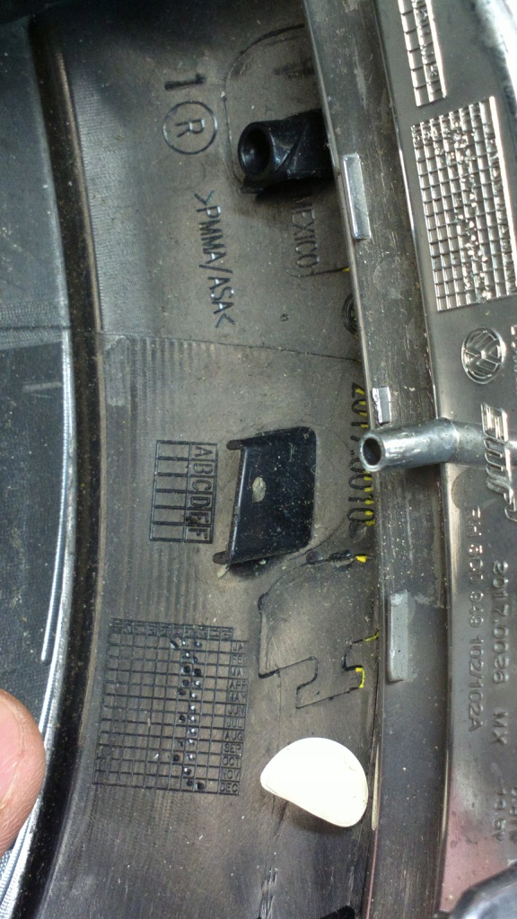 фото №5, Корпус правого дзеркало поворотник vw beetle