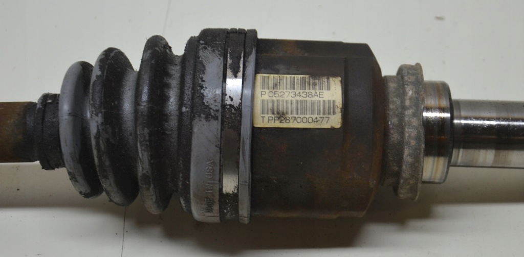 фото №4, Приводной вал правая перед jeep patriot compass 2.4 механическая коробка передач