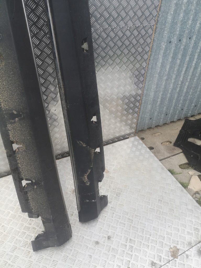 фото №8, Mercedes x166 gl порог правый lub левый накладка