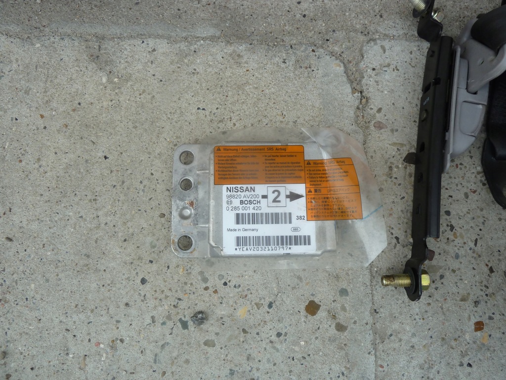 фото №4, Primera p12 01-07 консоль панель приладів подушки безпеки ремені