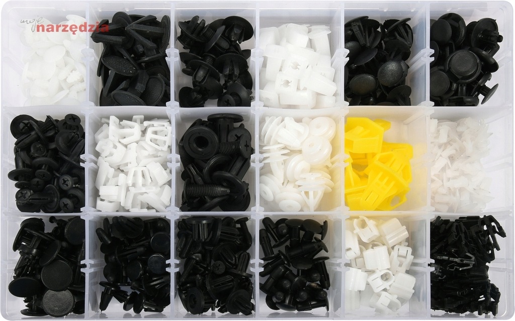 фото №1, Комплект кліпси автомобільних honda 418 sztuk