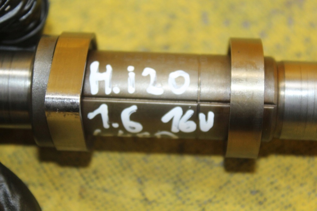 фото №11, Вал распределительного вала выпускной hyundai i20 1.6 16v