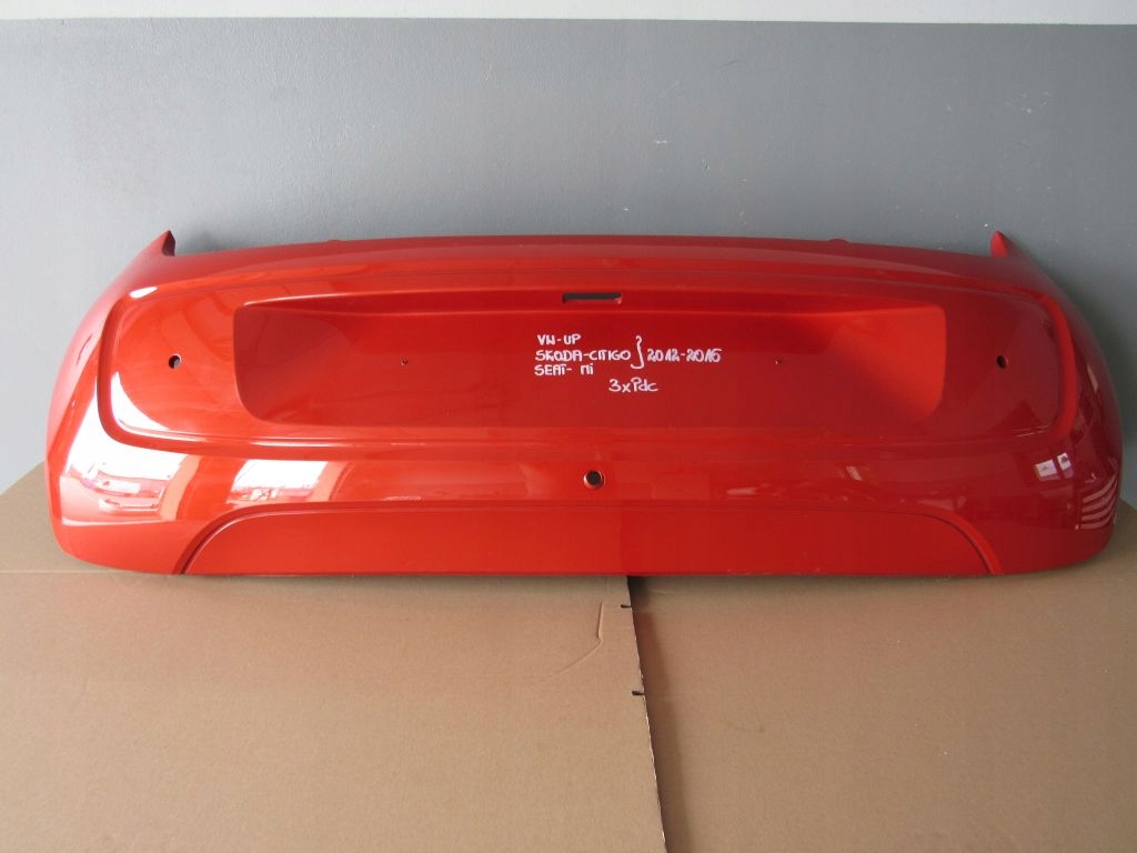 фото №1, Skoda citigo 2012-2016 бампер задняя задний