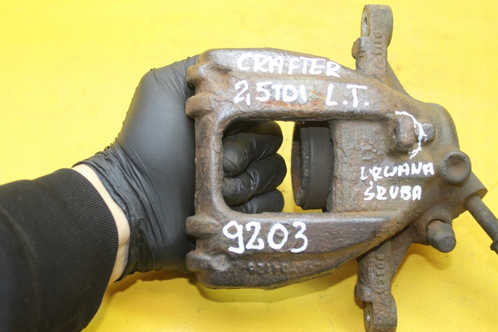 фото №7, Супорт гальмівний лівий задня vw crafter 2.5 tdi