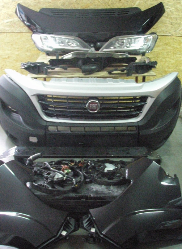 фото №1, Перед kompletny fiat ducato 2018-