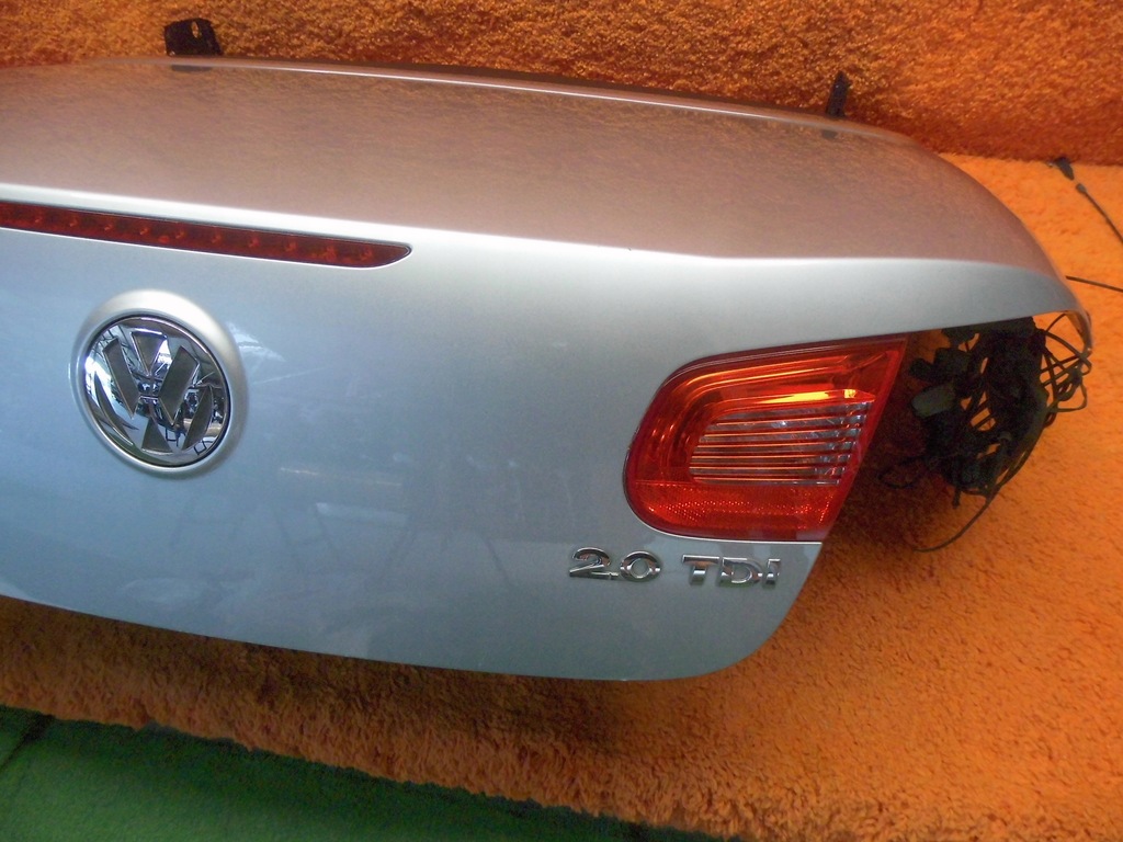 фото №5, 05+ vw eos крышка багажника светлая механизм замок лампа задняя петли