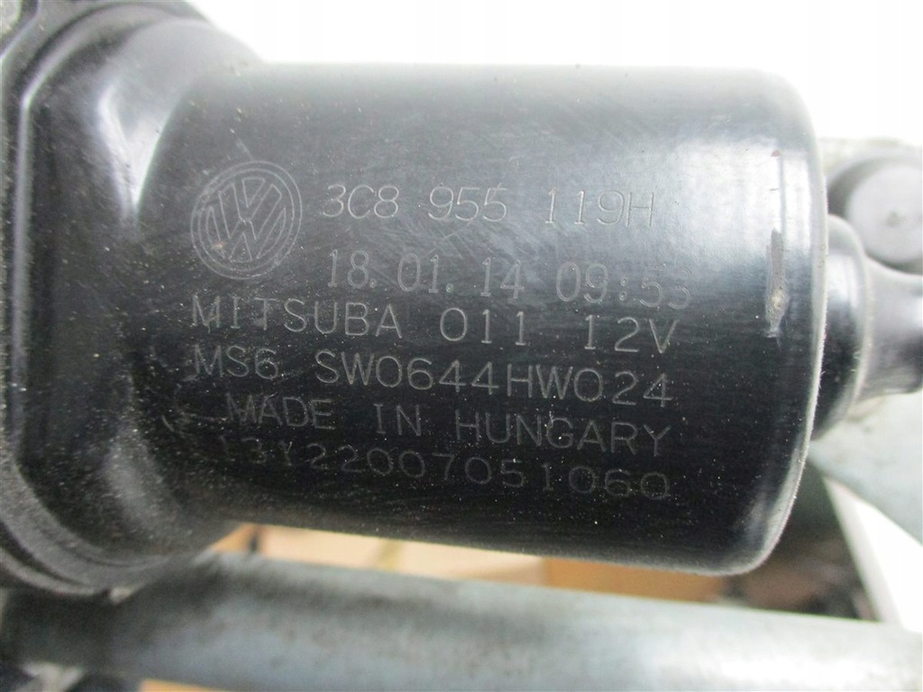 фото №8, Механизм дворник vw passat cc 3c8955119h