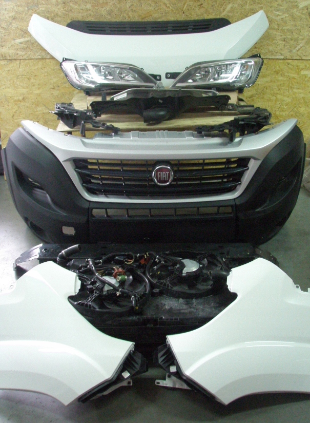 фото №1, Перед kompletny fiat ducato 2018-