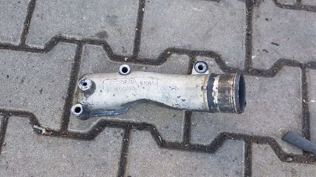 фото №1, Scania r патрубок труба фланец жидкость охлаждающей