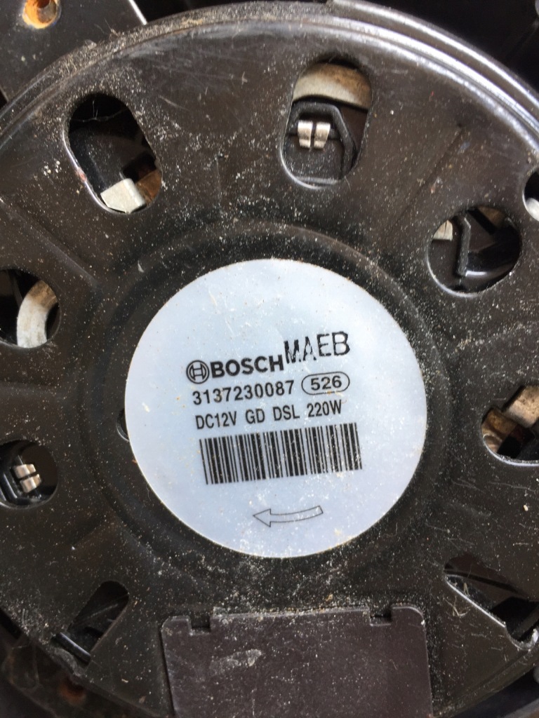 фото №3, Hyundai i30 12-16 1.6 crdi вентилятор радіатора