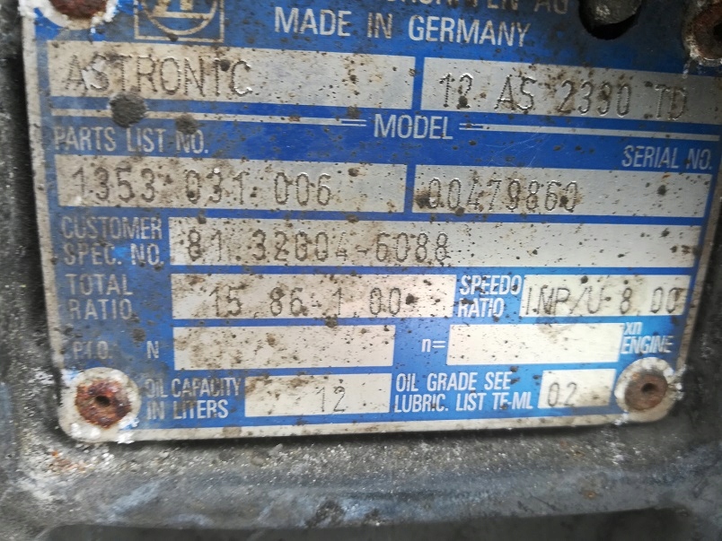 фото №6, Man tgs tgx коробка передач передач as-tronic