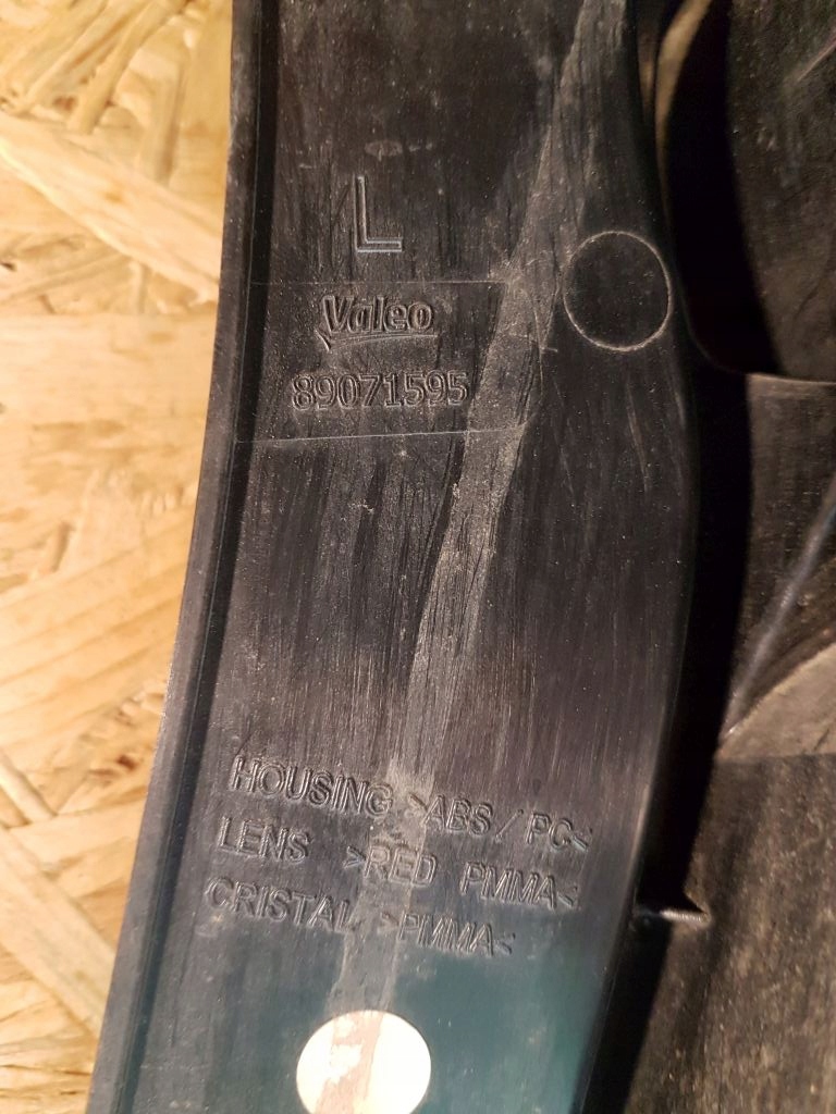 фото №5, Opel agila b ii 08-14 лампа задняя задняя левая