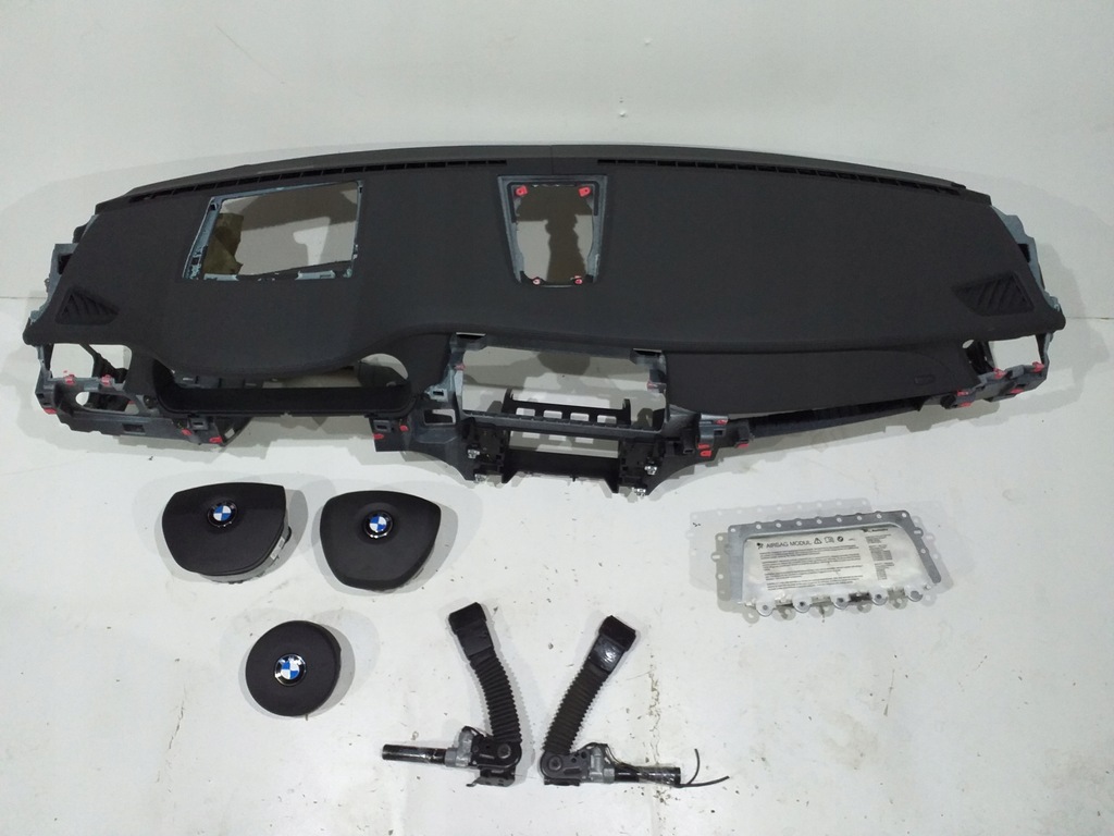 фото №6, Bmw 7 f01 f02 приборная панель консоль подушка безопасности подушки безопасности ремни оригинал демонтаж