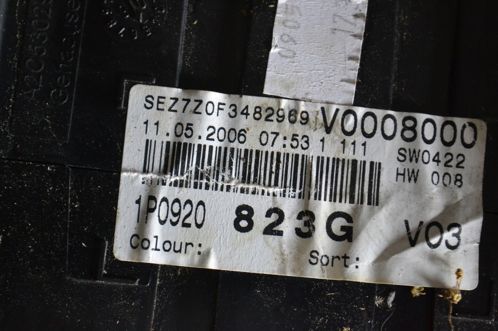 фото №4, Счетчик приборы seat leon ii 1.9 tdi 1p09l08z3g