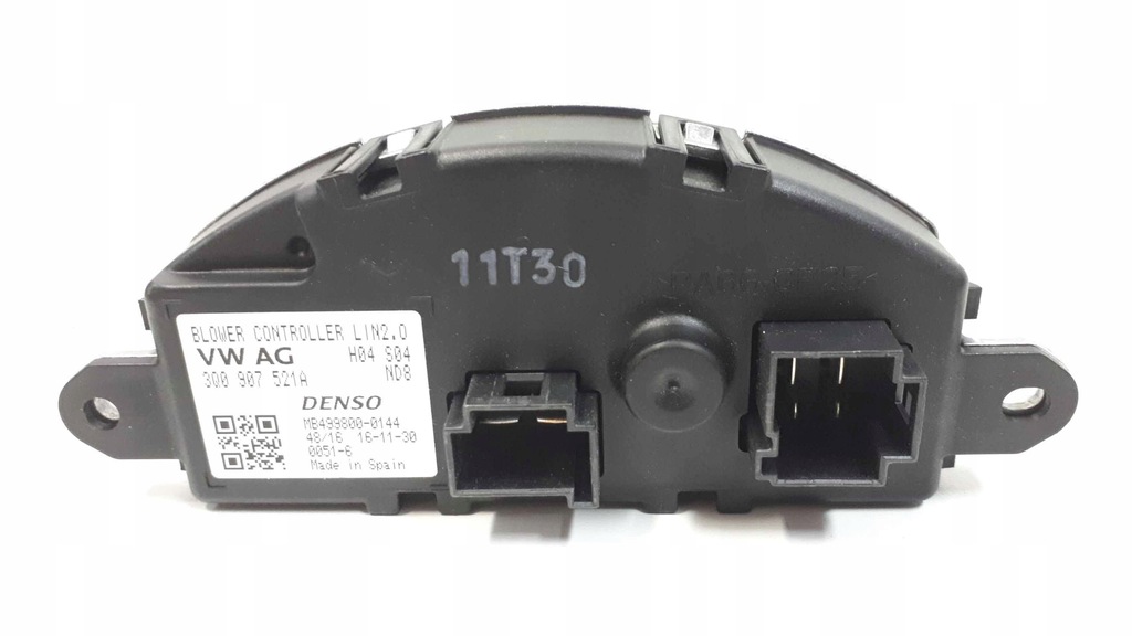 фото №1, Резистор резистор вентилятор passat tiguan 3q0907521a