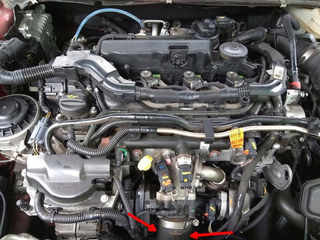 Ford galaxy 2,0 tdci труба пабтрубок  turbo интеркулер Недорого