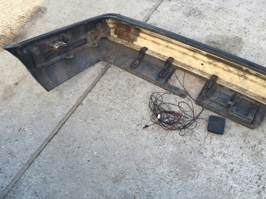 фото №11, Bmw e32 бампер задняя kompletny