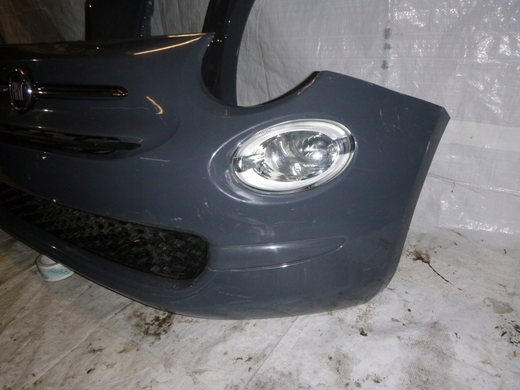 фото №5, Fiat 500 lift бампер капот лампи перед 2017 rok