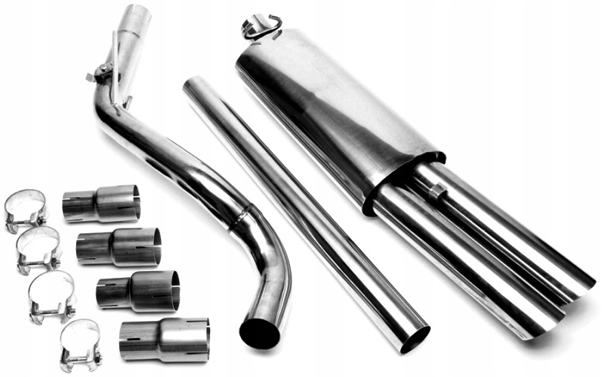 Купити Вихлоп автомобільний 2x76mm ta-technix rsg2e276sc